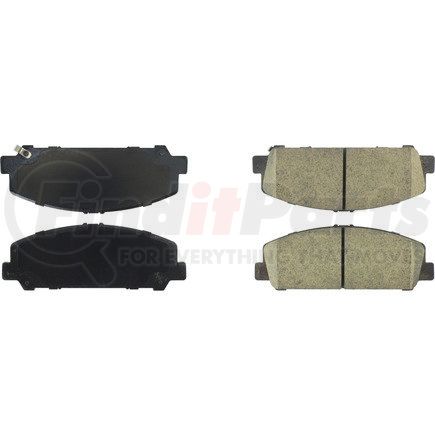 308.12860 by CENTRIC - Street Brake Pads Front with Shims and Hardware