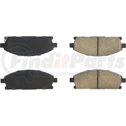 308.06910 by CENTRIC - Street Brake Pads Front with Shims and Hardware