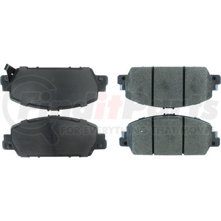 300.16540 by CENTRIC - Centric Premium Semi-Metallic Brake Pads with Shims and Hardware