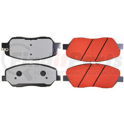 500.1385 by CENTRIC - PQ PRO Disc Brake Pads with Hardware