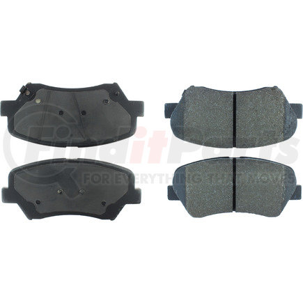 300.15431 by CENTRIC - Centric Premium Semi-Metallic Brake Pads with Shims and Hardware