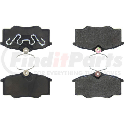 300.11730 by CENTRIC - Premium Semi-Metallic Brake Pads with Shims