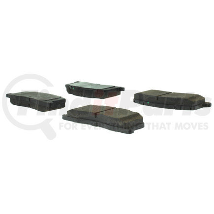 102.05010 by CENTRIC - C-Tek Semi-Metallic Brake Pads with Shims