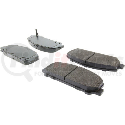 Centric 308.15090 Disc Brake Pad Set Street Brake Pads Front with Shims