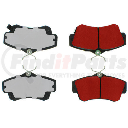 500.08411 by CENTRIC - PQ PRO Disc Brake Pads with Hardware