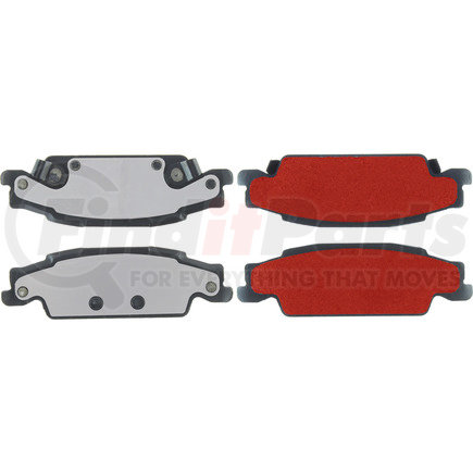 500.09220 by CENTRIC - PQ PRO Disc Brake Pads with Hardware