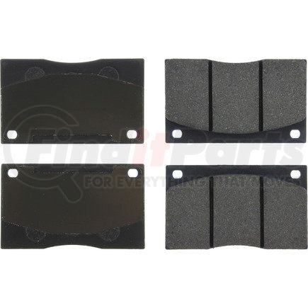 300.01350 by CENTRIC - Centric Premium Semi-Metallic Brake Pads with Shims and Hardware