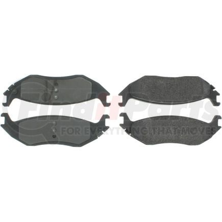 305.08980 by CENTRIC - Street Slect Brake Pads with Hardware