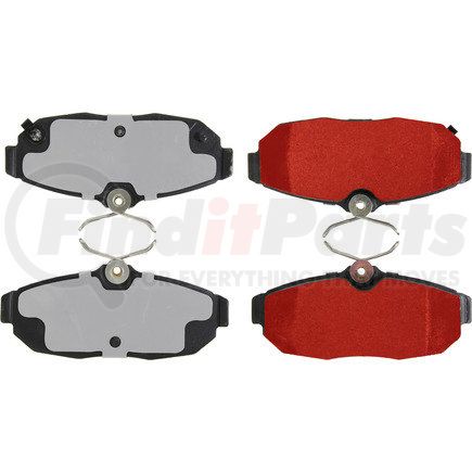 500.15620 by CENTRIC - PQ PRO Disc Brake Pads with Hardware