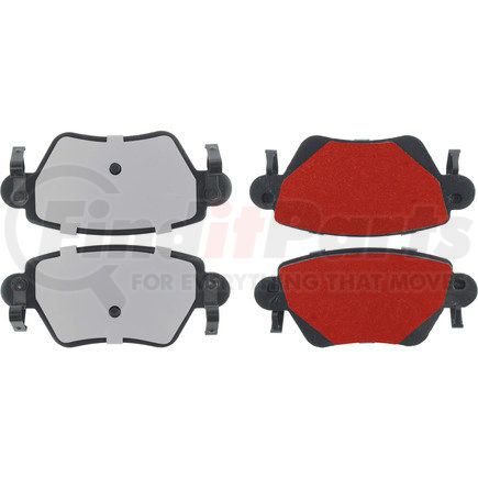 500.09110 by CENTRIC - PQ PRO Disc Brake Pads