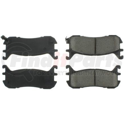 305.06360 by CENTRIC - Street Slect Brake Pads with Hardware
