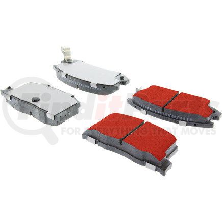 500.06570 by CENTRIC - PQ PRO Disc Brake Pads with Hardware