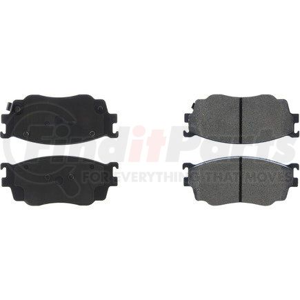 300.07550 by CENTRIC - Centric Premium Semi-Metallic Brake Pads with Shims and Hardware