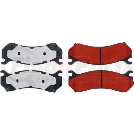 500.07850 by CENTRIC - PQ PRO Disc Brake Pads with Hardware