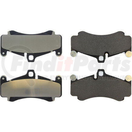 300.14310 by CENTRIC - Centric Premium Semi-Metallic Brake Pads with Shims and Hardware
