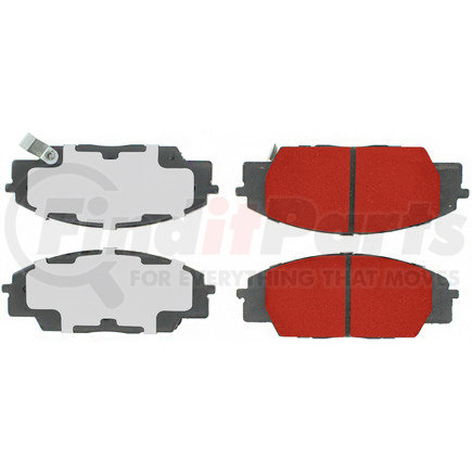 500.08290 by CENTRIC - PQ PRO Disc Brake Pads with Hardware