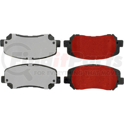 500.16401 by CENTRIC - PQ PRO Disc Brake Pads with Hardware