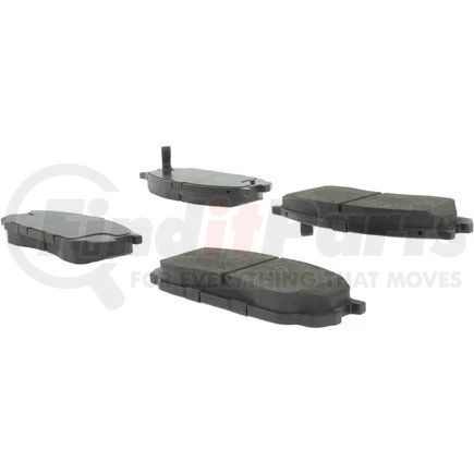 102.05520 by CENTRIC - C-Tek Semi-Metallic Brake Pads with Shims