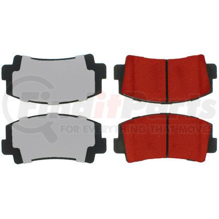 500.00760 by CENTRIC - PQ PRO Disc Brake Pads