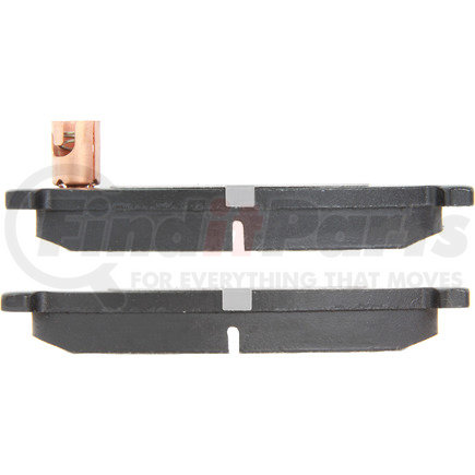 500.0481 by CENTRIC - PQ PRO Disc Brake Pads with Hardware