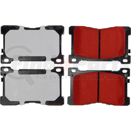 500.15760 by CENTRIC - PQ PRO Disc Brake Pads with Hardware