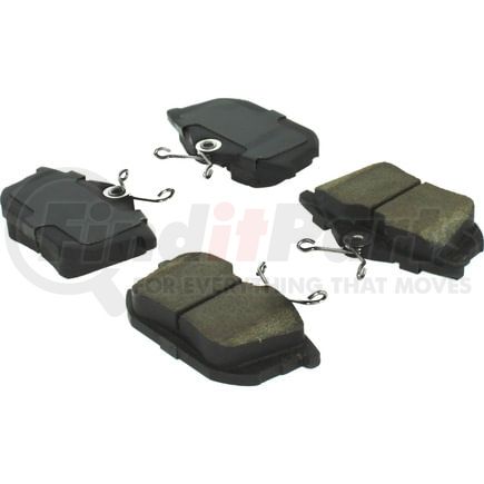 Centric 106.08380 Disc Brake Pad Set PosiQuiet Extended Wear