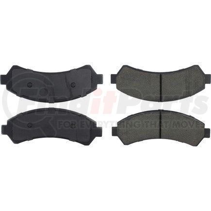 Centric 305.07260 Disc Brake Pad Set Street Slect Brake Pads