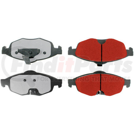 500.08690 by CENTRIC - PQ PRO Disc Brake Pads with Hardware