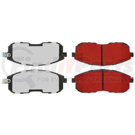 500.08153 by CENTRIC - PQ PRO Disc Brake Pads with Hardware