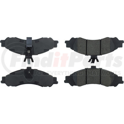 300.10430 by CENTRIC - Centric Premium Semi-Metallic Brake Pads with Shims and Hardware