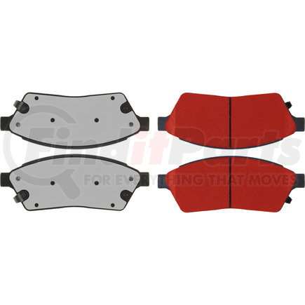 500.14220 by CENTRIC - PQ PRO Disc Brake Pads with Hardware