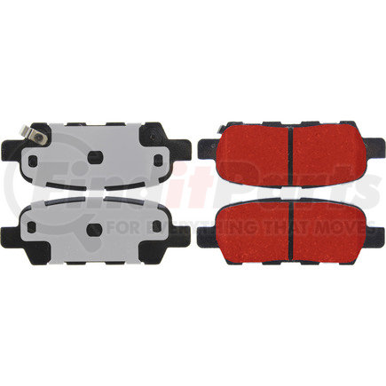 Centric 500.09051 Disc Brake Pad Set PQ PRO Disc Brake Pads with Hardware