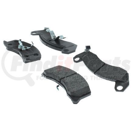 106.02000 by CENTRIC - Posi Quiet Extended Wear Brake Pads with Shims and Hardware