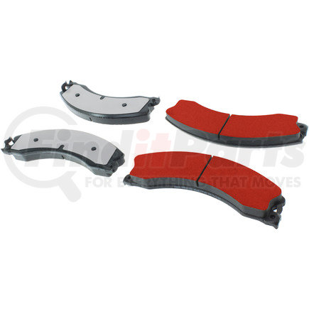 500.14110 by CENTRIC - PQ PRO Disc Brake Pads with Hardware