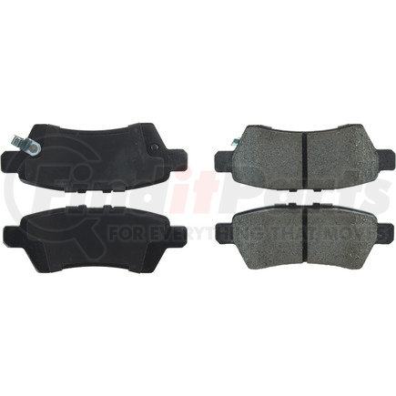 308.11010 by CENTRIC - Street Brake Pads Rear with Shims and Hardware