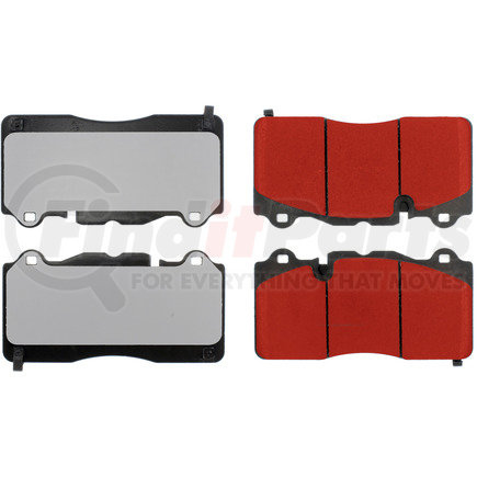 500.18350 by CENTRIC - PQ PRO Disc Brake Pads