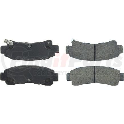 308.05110 by CENTRIC - Street Brake Pads with Shims and Hardware