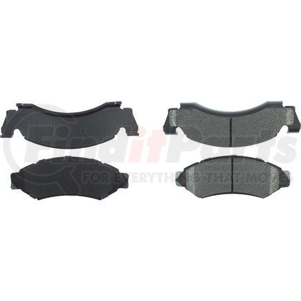 Centric 308.03750 Disc Brake Pad Set Street Brake Pads Front with Shims