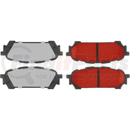 500.10040 by CENTRIC - PQ PRO Disc Brake Pads with Hardware