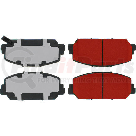 500.16970 by CENTRIC - PQ PRO Disc Brake Pads with Hardware