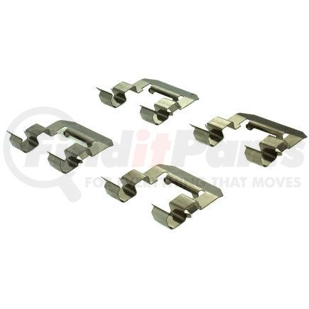 308.12640 by CENTRIC - Street Brake Pads Front with Shims and Hardware