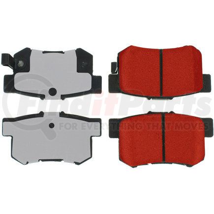 500.05361 by CENTRIC - PQ PRO Disc Brake Pads with Hardware