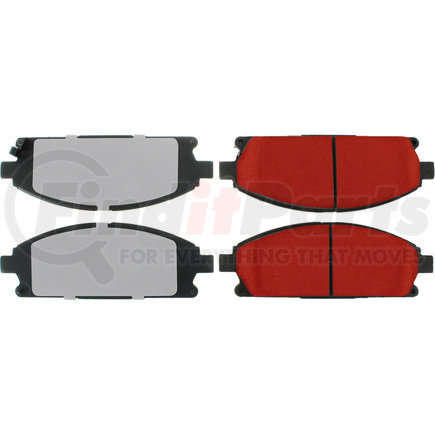 500.06910 by CENTRIC - PQ PRO Disc Brake Pads with Hardware