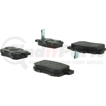 106.05371 by CENTRIC - Posi Quiet Extended Wear Brake Pads with Shims and Hardware