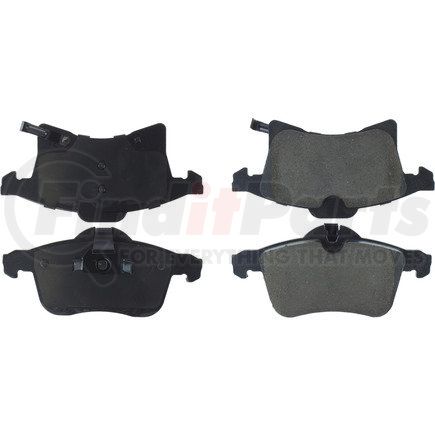 Centric 301.13610 Disc Brake Pad Set Centric Premium Ceramic Brake Pads with Shims and Hardware