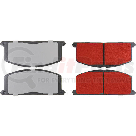 500.02420 by CENTRIC - PQ PRO Disc Brake Pads with Hardware