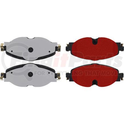 500.17600 by CENTRIC - PQ PRO Disc Brake Pads