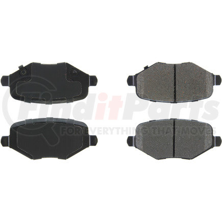 308.17190 by CENTRIC - Street Brake Pads Rear with Shims