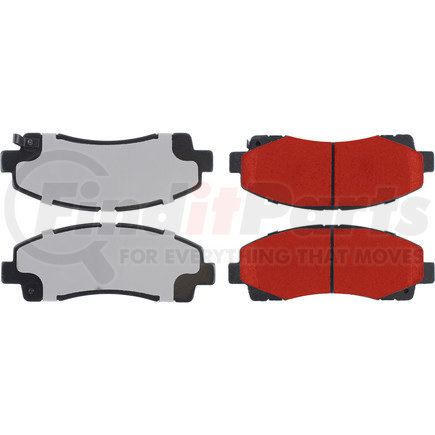 500.15840 by CENTRIC - PQ PRO Disc Brake Pads with Hardware