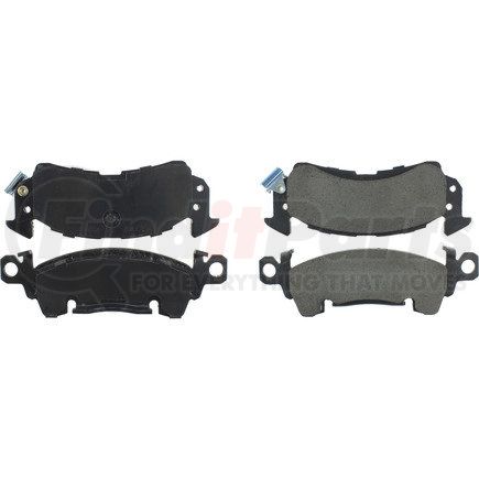 308.00520 by CENTRIC - Street Brake Pads Front with Shims and Hardware